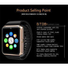 SmartWatch ® GT08 Touchscreen + SIM Card Support + TF Card Android Watch Digital Sport Wrist LED Watch