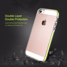 Rock ® Apple iPhone 5 / 5S / SE High-Drop Crash-Proof Ultra Guard Series Three-Layer Protection TPU Back Cover