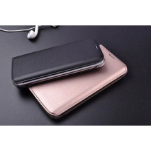Samsung Galaxy Series Double Stitch Leather Shell with Wallet Flip Cover