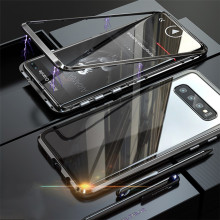Vaku ® Samsung Galaxy S10 Plus Electronic Auto-Fit Magnetic Wireless Edition Aluminium Ultra-Thin CLUB Series Back Cover