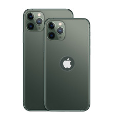 Vaku ® Apple iPhone 11 Pro Ditto Matte Logo Cut Chrome Line Back Cover