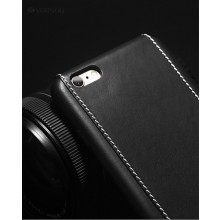 Vorson ® Apple iPhone 6 / 6S Trak Series Sport Textured Leather Dual-Stitching Metallic Electroplated Finish Back Cover