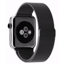 Vaku ® For Apple Watch 42mm / 44mm Magnetic Clasp Stainless Steel Mesh Band