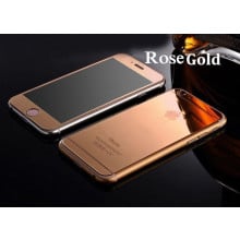 Dr. Vaku ® Apple iPhone 6 / 6S Full Protection 9H Hardness Electroplated Mirror Tempered Glass