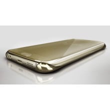 Vaku ® Samsung Galaxy A5 (2016) Mate Smart Awakening Mirror Folio Metal Electroplated PC Flip Cover