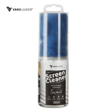 Vaku ® Screen Cleaning Kit with Microfiber Cloth for TV / Monitor / Laptop / Tablet / Smartphone - 300ml