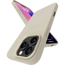 eller santé ® Apple iPhone 16 Pro Max Liquid Silicone Case: Shockproof Soft-Touch Back Cover | MagSafe Ready | Anti-Scratch Microfiber Lining