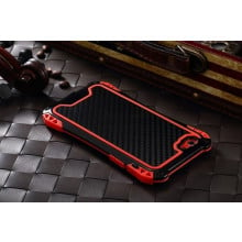 R-JUST ® Apple iPhone 6 / 6S Amira Carbon Fiber + Shockproof + Dustproof + Water Resistant Back Cover