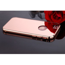 Rock ® Apple iPhone 6 / 6S Infinite Mirror 24K Plated Aluminium Alloy Bumper Case Back Cover