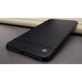 BMW ® Apple iPhone XS Official Racing Leather Case Limited Edition Back Cover