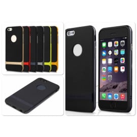 Rock ® Apple iPhone 6 Plus / 6S Plus Royle Case Ultra-thin Dual Metal Soft / Silicon Case