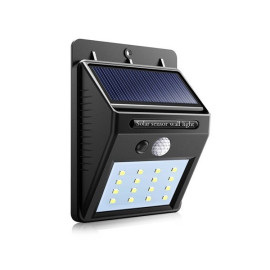 VAKU ® Outdoor Solar Light with PIR (Passive Infrared Sensor) Motion Sensor