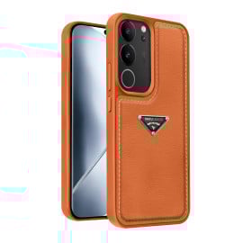 Vaku Luxos ® Vivo V29 5G Nyxen Premium Leather Stitched Soft Shockproof Protective Back Cover