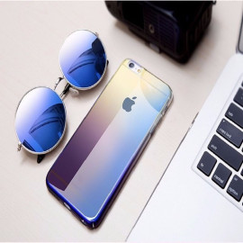 Baseus ® Apple iPhone 8 Plus Glass Series Ultra-Shine Luxurious Mirror Finish Translucent Back Cover