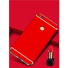 Vaku ® Huawei P8 Lite (2017) / Honor 8 Lite Ling Series Ultra-thin Metal Electroplating Splicing PC Back Cover