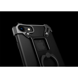 Nillkin ® Apple iPhone 7 Barde Ultronic Aluminum Alloy Metal with inbuilt Ring Holder + Stand Lightweight, Strong Back Cover