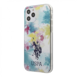 US Polo Assn ® Apple iPhone 12 Pro Max Multicolor  DYE TPU Hard Case Back Cover