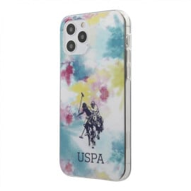 US Polo Assn ® Apple iPhone 12 /12 Pro Multicolor DYE TPU Hard Case Back Cover
