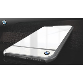 BMW ® Apple iPhone 7 Plus Mirror Signature Shine Electroplated Metal Hard Case Back Cover