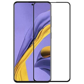 Dr. Vaku ® Samsung Galaxy S10Lite Full Edge-to-Edge Ultra-Strong Ultra-Clear Full Screen Tempered Glass- Black