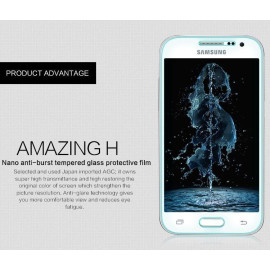 Dr. Vaku ® Samsung Galaxy Core Ultra-thin 0.2mm 2.5D Curved Edge Tempered Glass Screen Protector Transparent