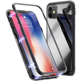 Vaku ® For Apple iPhone 11 Electronic Auto-Fit Magnetic Wireless Edition Aluminium Ultra-Thin CLUB Series Back Cover