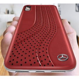 Mercedes Benz ® iPhone X Dotted Wave Series Luxury Edition Back Cover