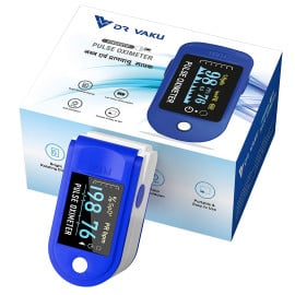 Dr Vaku ® Swadesi DV-P01 Pulse Oximeter Finger Blood Oxygen SpO2 Monitor FDA CE Approved