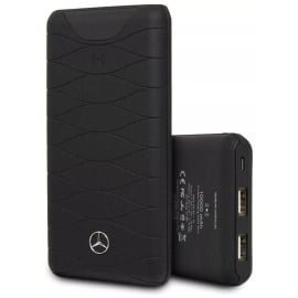 Mercedes Benz ® Superaza Dual USB 10000 mAh wireless Charging with Digital Display Indicator and USB Cable