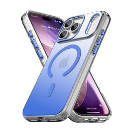 Vaku Luxos ® Apple iPhone 17 Pro Triton Magpro Dual Matte Tone Scratch Resistant Camera Screen Protector Shockproof Protective Back Cover