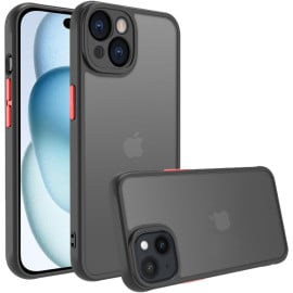 Vaku ® Apple iPhone 15 Artic Armor Slim Protective Lens Camera Shockproof Back Cover Case