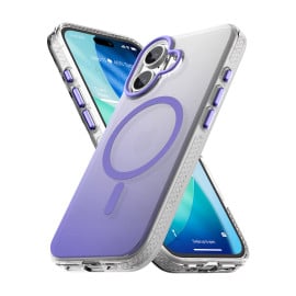 Vaku Luxos ® Apple iPhone 17 Triton Magpro Dual Matte Tone Scratch Resistant Camera Screen Protector Shockproof Protective Back Cover