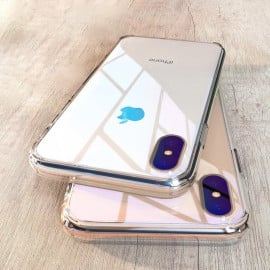 Vaku ® Apple iPhone X / XS Bayer Series with Anti yellow + Anti explosion TPE Case Back Cover