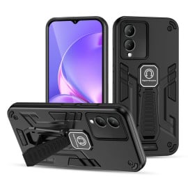 Vaku ® Vivo Y17s Valor Military Grade Armor Case with Built-in Kickstand Shockproof Back Cover