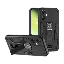 Vaku ® OnePlus Nord CE 3 Lite 5G Valor Military Grade Armor Case with Built-in Kickstand Shockproof  Back Cover