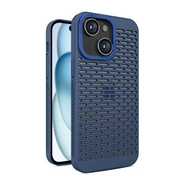 Vaku Luxos ® Apple iPhone 15 Plus MeshArmor Heat Dissipation Breathable Mesh Protective Shockproof Back Cover Case