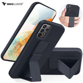 Vaku ® Samsung Galaxy A73 5G Harbor Grip Multi-Functional Magnetic Vertical & Horizontal Stand Case TPU Back Cover