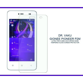 Dr. Vaku ® Gionee Pioneer P2M Ultra-thin 0.2mm 2.5D Curved Edge Tempered Glass Screen Protector Transparent