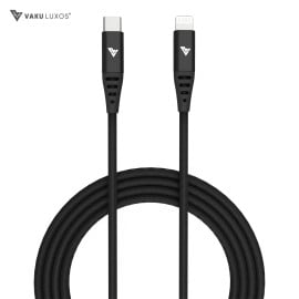 DR VAKU ® DuraTuff USB-C to Lightning Cable 20W Power Delivery Fast Charging Data Sync Cable Compatible With iPhone 13/ 13Pro/Pro Max/12/12Pro/iPad