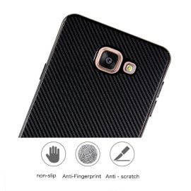 VAKU ® Samsung Galaxy A7 (2016) Synthetic Carbon Fiber with PU Back Shell Back Cover
