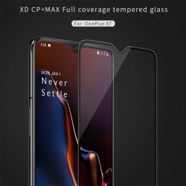 Dr. Vaku ® OnePlus 6T 5D Curved Edge Ultra-Strong Ultra-Clear Full Screen Tempered Glass