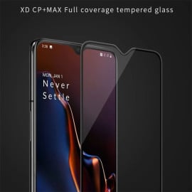 Dr. Vaku ® OnePlus 7 5D Curved Edge Ultra-Strong Ultra-Clear Full Screen Tempered Glass-Black