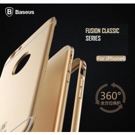 Baseus ® Apple iPhone 6 Plus / 6S Plus Fusion Classic Ultra-thin Aviation Aluminium Metal Frame + PC Back Cover