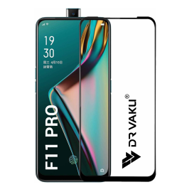 Dr. Vaku ® Oppo F11 Pro 5D Curved Edge Ultra-Strong Ultra-Clear Full Screen Tempered Glass