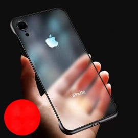VAKU ® For Apple iPhone XR Rimless Semi Transparent Cover (Ring not Included)