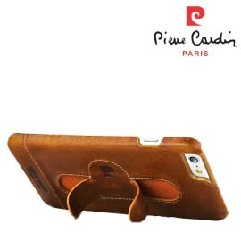 Pierre Cardin ® Apple iPhone 6 Plus / 6S Plus Paris Design Premium Leather Case with Inbuilt Stand Back Cover