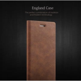 Joyroom ® Apple iPhone 6 Plus / 6S Plus England Folio with Stand + Credit Card Slot Magnetic Flip Cover
