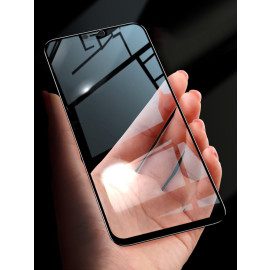 Dr. Vaku ® Motorola Moto G6 Play 5D Curved Edge Ultra-Strong Ultra-Clear Full Screen Tempered Glass Black