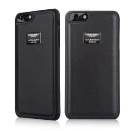 Aston Martin Racing ® Apple iPhone 8 Plus Official Hand-Stitched Leather Case Limited Edition Back Cover