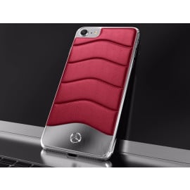 Mercedes Benz ® Apple iPhone 6 Plus / 6S Plus Concept S Coupe Series Electroplated Metal + Leather Hard Case Back Cover